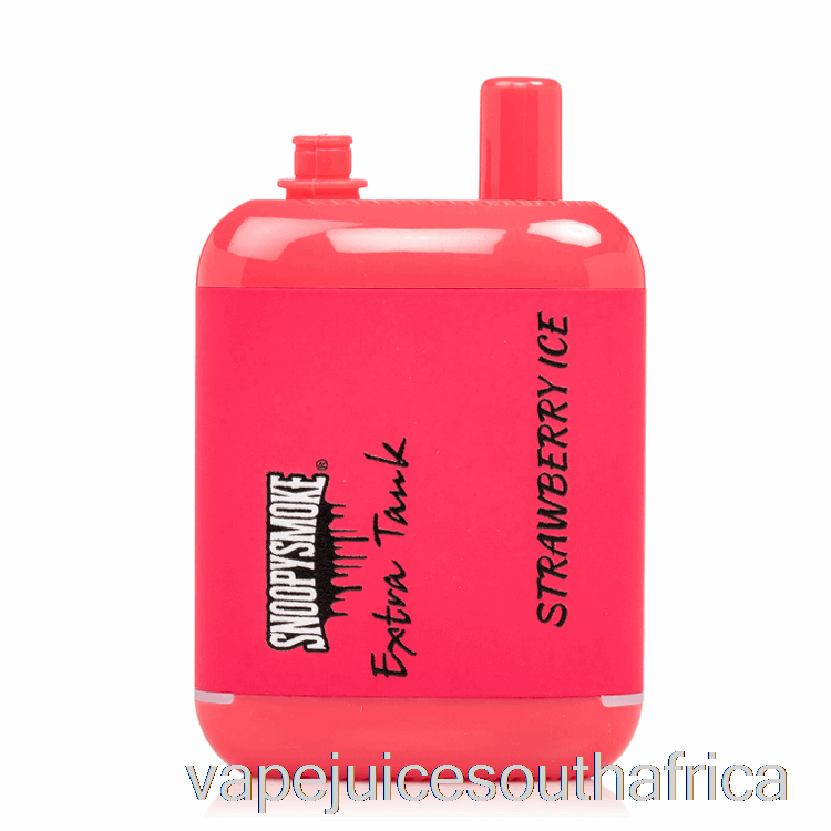 Vape Juice South Africa Snoopy Smoke Extra Tank 2 15000 Disposable Strawberry Ice